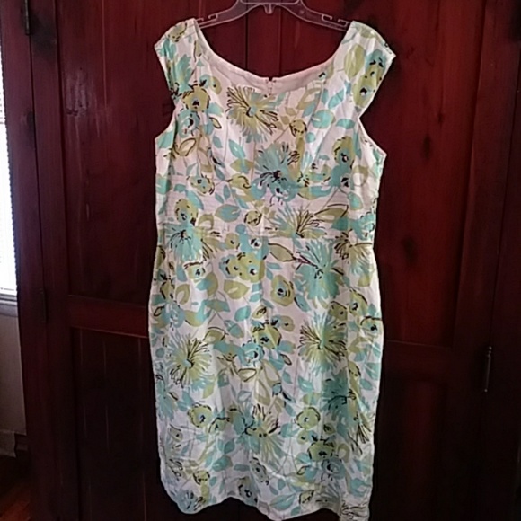 linen dress size 18